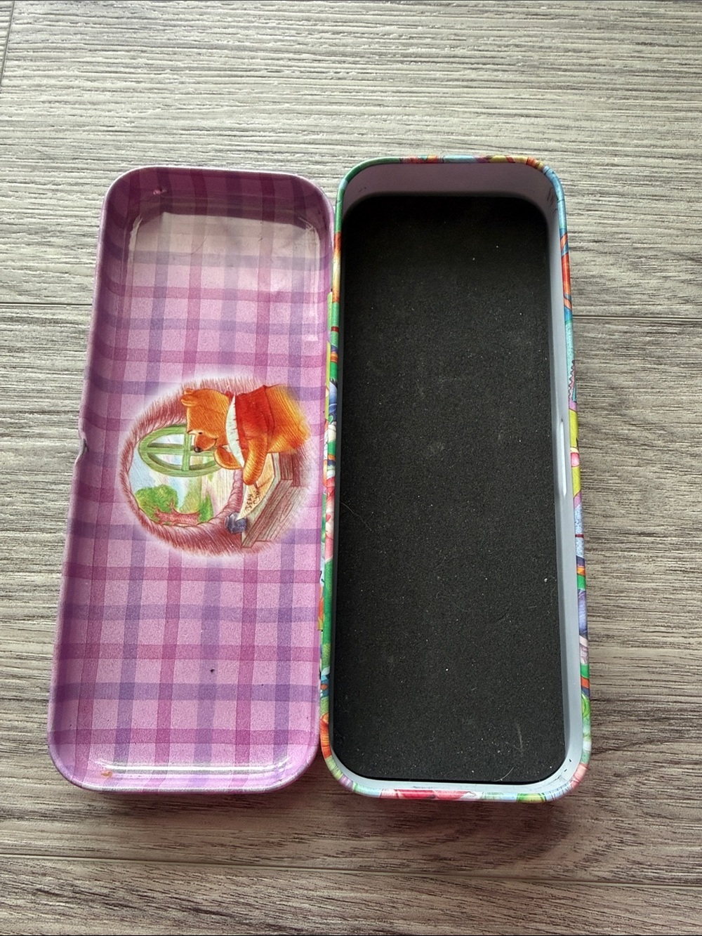 Vintage Winnie-the-Pooh Kids Multicolor Pencil Case - Picture 3 of 5